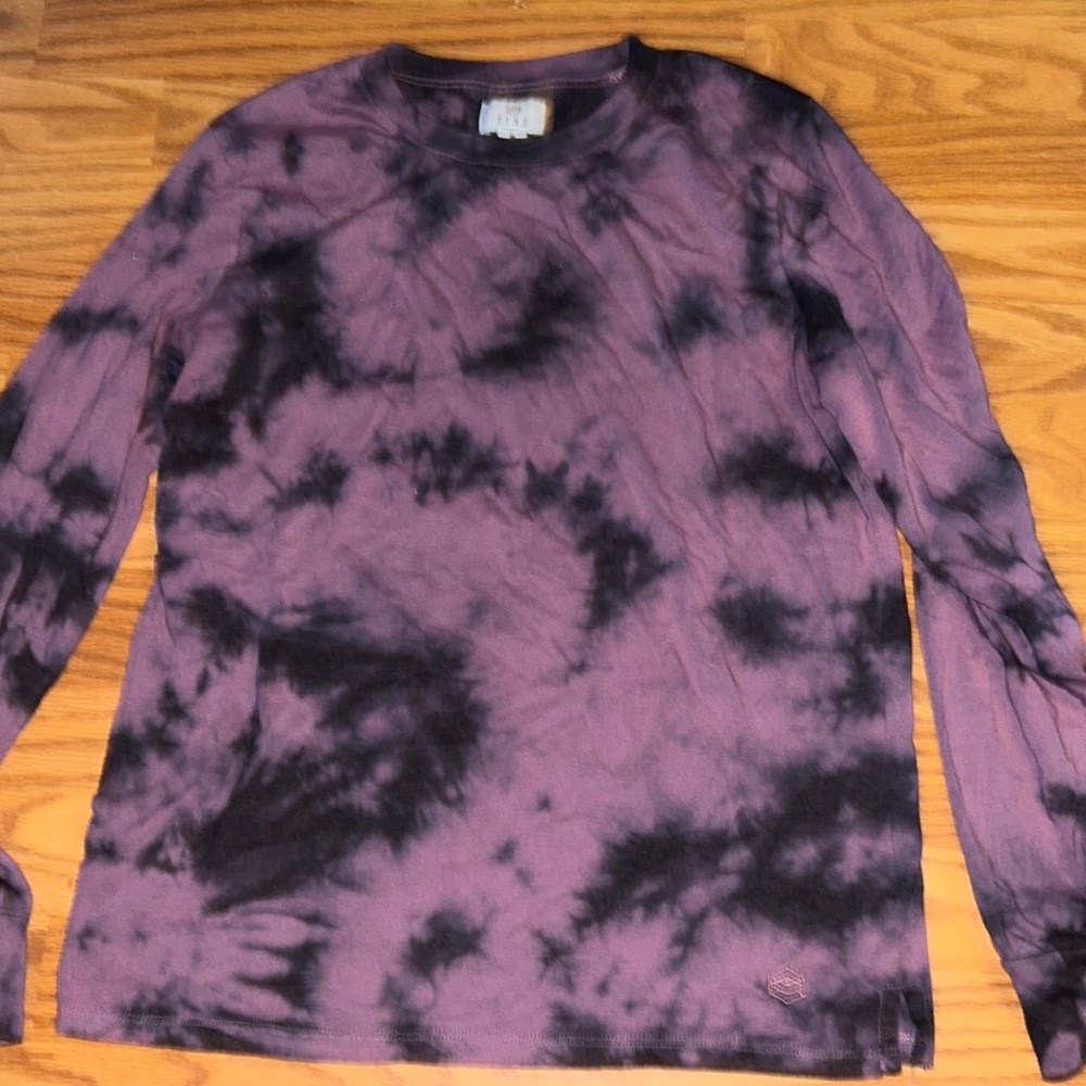 Tye die long sleeve tee